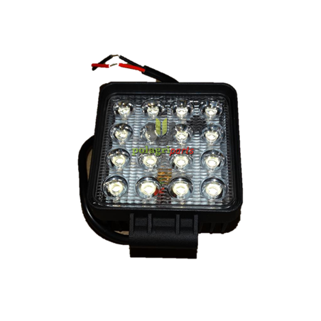 Lampa robocza LED, 48W, 10-30V, 16 EPISTAR LEDx3W, FLOOD