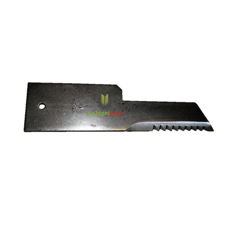 Nóż szarpacza, 198 x 50 x 3, Ø 6, stały, uzębiony 2809106