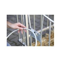 Szczotka uniwersalna „ósemka” nylonowe włosie, 19 cm, biały, KerblSzczotka uniwersalna „ósemka” nylonowe włosie, 19 cm, biały, Kerbl części do maszyn rolniczych na POLAGRI 2