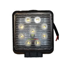 LAMPA ROBOCZA LED 9 LED KWADRAT 12 / 24 V 540000014422